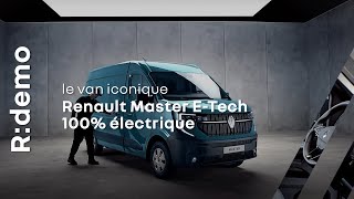 le van iconique  Renault Master ETech 100 électrique [upl. by Colman]