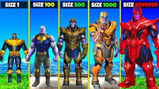 1 THANOS into 1000000000 ULTIMATE THANOS in GTA 5 [upl. by Oicam]