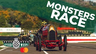 Prewar battle  2020 SF Edge Trophy part 2 full race  Goodwood SpeedWeek 2020 [upl. by Hadwyn]