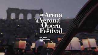 99th Arena di Verona Opera Festival 2022  Program  ENG  30 seconds [upl. by Nnylaehs991]