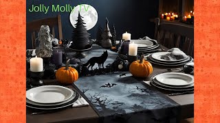 Project Series 25  Halloween Table Runners amp Decoration Ideas [upl. by Naga429]