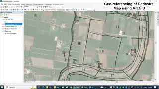 Georeferencing Cadastral Maps 101 Finding Ground Control Points part 1 [upl. by Phia525]