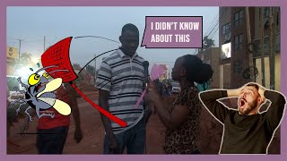 Can you believe this Ugandan doesnt know what is a fly swatter uganda [upl. by Nytsirt]