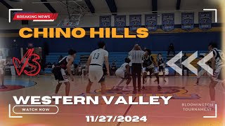 Chino Hills vs Western Valley 11272024 [upl. by Gruber]