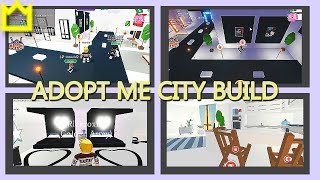 Adopt Me Rulers Castle Glitch  City Build amp Modern House Tours Road Speed Build Roblox Adopt Me [upl. by Kaczer]