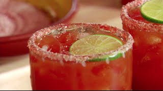 COMO HACER SANGRITA OPCION 1  TEQUILA COCTELES VIDEO RECETAS [upl. by Scurlock]