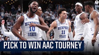 2022 March Madness Pick To Win AAC Tournament Full Betting Guide I CBS Sports HQ [upl. by Nali]