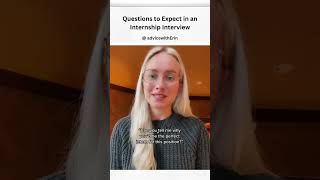 Questions to Expect in an Internship Interview short [upl. by Cybil]