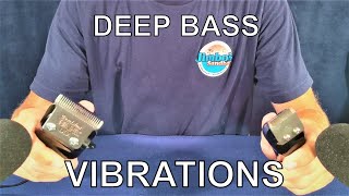 asmr BINAURAL VIBRATIONS deep bass sounds no talking [upl. by Clayton300]