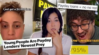 The PREDATORY World of Payday Loans [upl. by Eynaffit]