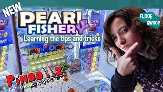 Pearl Fishery Pusher Game Learning tips and tricks at Pinballz Arcade in Austin TX [upl. by Ellerrad]