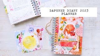 Daphne’s Diary 2023 Planner and How I’m Using It [upl. by Gothard]