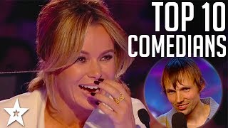 TOP 10 Funniest Comedians EVER on Britains Got Talent  Got Talent [upl. by Noslen]