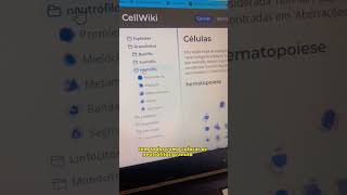 Dica incrível 😱🔬💚 site de morfologia celular leucócitos biologia biomedicina análisesclínicas [upl. by Ecarret597]