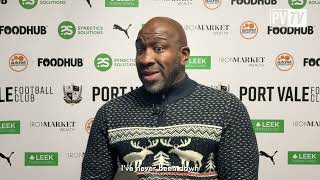 Pre Match  Darren Moore previews weekend fixture against Bromley [upl. by Airretnahs743]