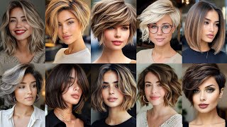 Super gorgeous pixie short bob hair cutting hair dye and highlight ideas for women over 30 40 50 60 [upl. by Quintessa941]