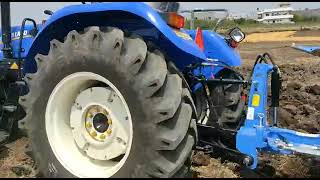 new holland 5510 4wd demo l3 [upl. by Anchie]