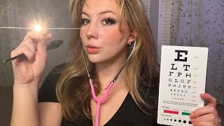 ASMR Kinda Realistic Cranial Nerve Exam😛 fast [upl. by Nosreve]