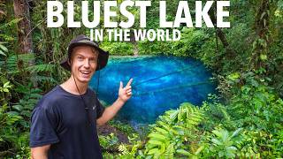 3 DAY HIKE to ASIA’S BLUEST LAKE  Sumatra Indonesia 🇮🇩 [upl. by Eimarej]