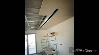 Controsoffitto in cartongesso con tagli di luce [upl. by Ahsiym]