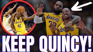 Lakers Quincy Olivari Needs A Spot Trade Or Waive A 2Way Guy [upl. by Spanos]