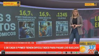 LOS 3 DATOS ECONOMICOS DEL DIA 23092024 [upl. by Crescint379]