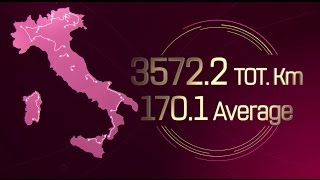 Giro dItalia 2017  Il Percorso The Route [upl. by Annabelle]