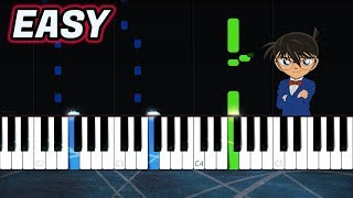 Detective Conan Theme  Piano Tutorial  EASY [upl. by Ardnyk]