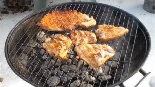 BBQ Beer Chicken Thigh Recipe [upl. by Atalanti]