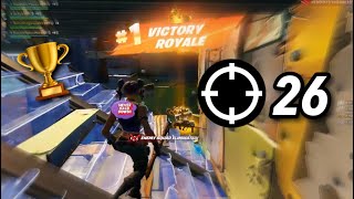 26 Kill Solo vs Squad Victory OG Fortnite Reload Full Gameplay [upl. by Eenor]