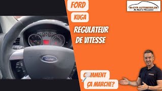 Ford Kuga 2010  Régulateur de vitesse [upl. by Rovaert842]