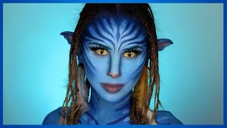 Avatar Halloween Makeup Tutorial [upl. by Einahpad]