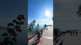 Nerja y su Balcón de Europa 📍nerja music realestate beach travel malaga [upl. by Ennairek]