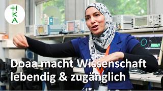 Doaa möchte Wissenschaft ZUGÄNGLICH machen  Interview  Fakultät Elektro und Informationstechnik [upl. by Burg338]