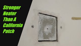 How To Remove Drywall Boxes And Patch The Hole [upl. by Nero]