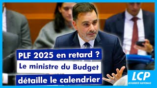 Budget 2025  le ministre du budget dévoile le nouveau calendrier du dépôt du PLF 2025 [upl. by Adnawuj]