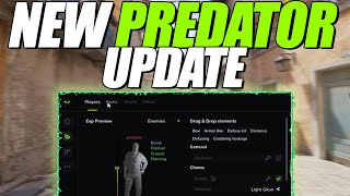 NEW PREDATORSYSTEMS UPDATE CS2 CHEATING [upl. by Dralliw317]