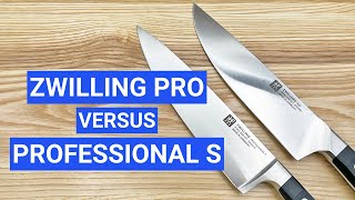 Zwilling Pro vs Professional S Which Knife Collection Is Better [upl. by Eibur]