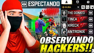 ASI SON las PARTIDAS de un HACKER con CUENTA SAKURA en FREE FIRE INCREIBLE  Cuñado YT [upl. by Hako]