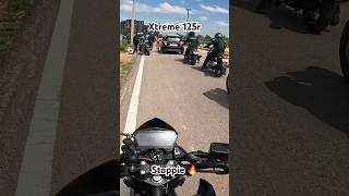 Xtreme 125r Stoppie xtreme125r viral shortsviral motovlog [upl. by Elokin]