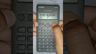 Increase brightness of scientific calculator Casio fx82MS calculator calculatorbrightness [upl. by Alaecim]