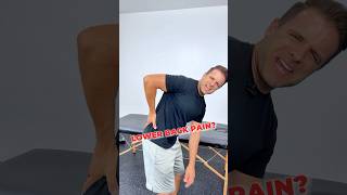 These Lower Back Stretches Are INCREDIBLE Fast Pain Relief backpain shorts [upl. by Euseibbob]