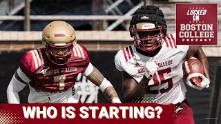 Boston College Football Depth Chart Breakdown vs Florida State  Surprises Starters amp Key Insights [upl. by Etnaled]