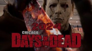 Days of the Dead Chicago March 2024 daysofthedead halloween actor [upl. by Richma]