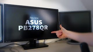 ASUS PB278QR Bester 27ZollMonitor – Review Erfahrungsbericht Test [upl. by Meeki]