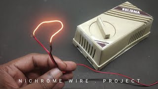 How to get nichrome wire at home Simple DIY project [upl. by Airtemak866]