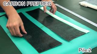 ManualSONOTEC CARBON FIBER PREPREG is cut with Ultra Sonic Cutter English [upl. by Heidie]