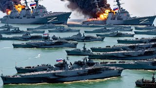 The War Ends Today Russia Surrendered After US and Ukraine Destroyed Russian Aircraft Carrier [upl. by Hollie]