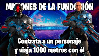 Fortnite  Contrata a un personaje y viaja 1000 metros con él [upl. by Reivazx]