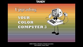 Tandy Color Computer 3  Full Recap and CPU Upgrade [upl. by Atilol406]